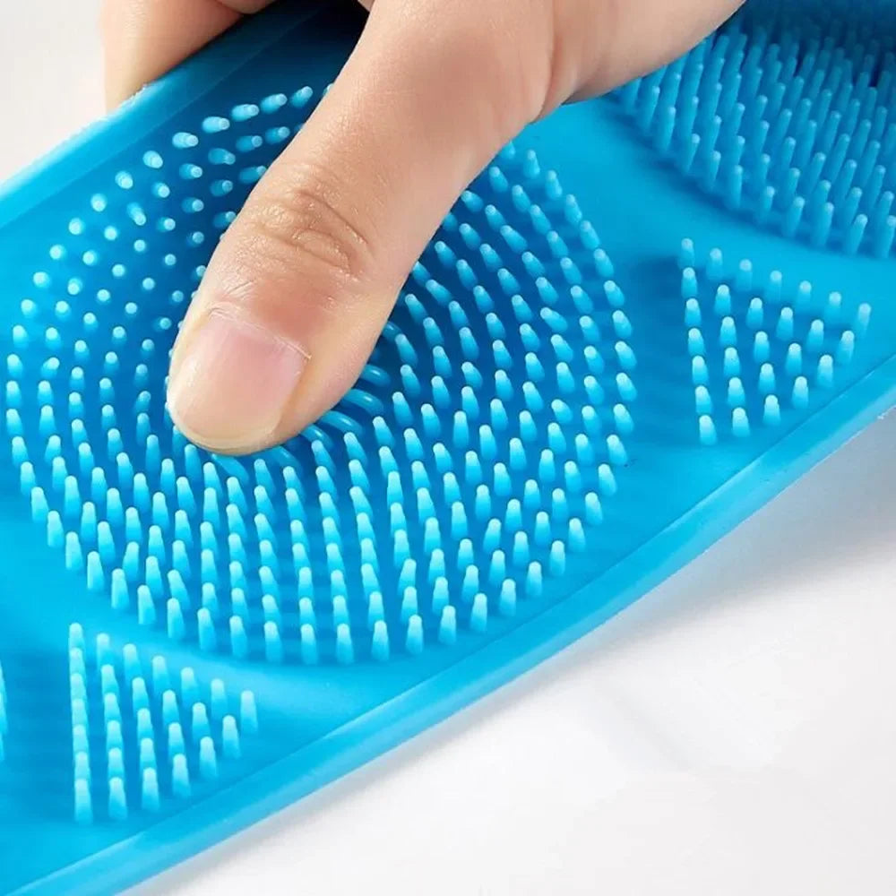 Silicone Back Scrubber Shower Brush