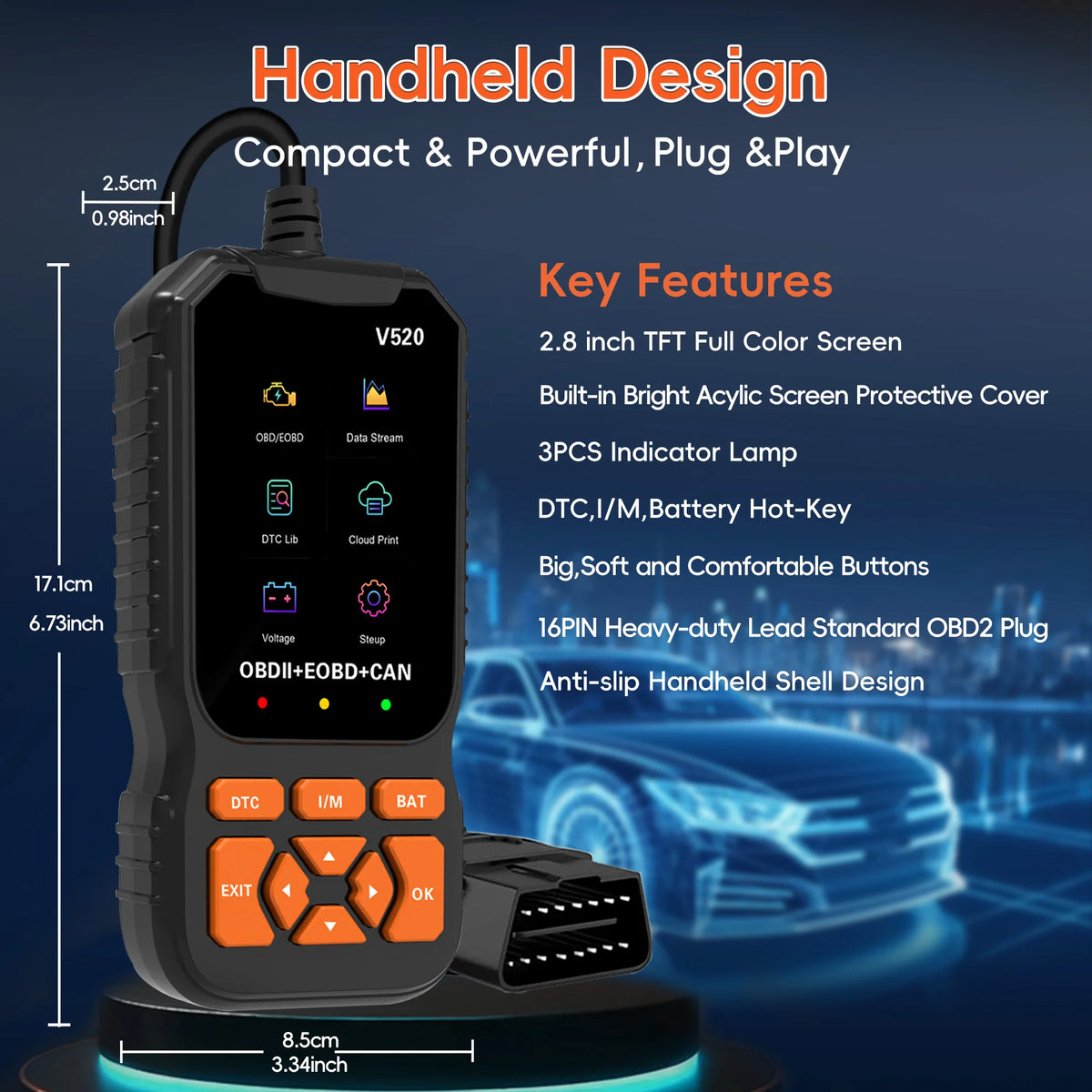 OBD2 Scanner Code Reader