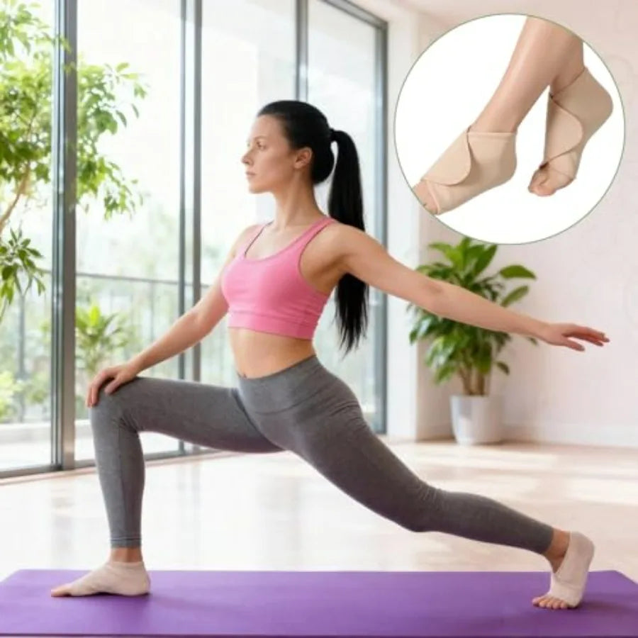1PCS Cotton Pack Wrap Support with Ankle Brace Reusable Packs for Foot Care Elastic Ankle Compression Sleeve Foot Brace for Wom