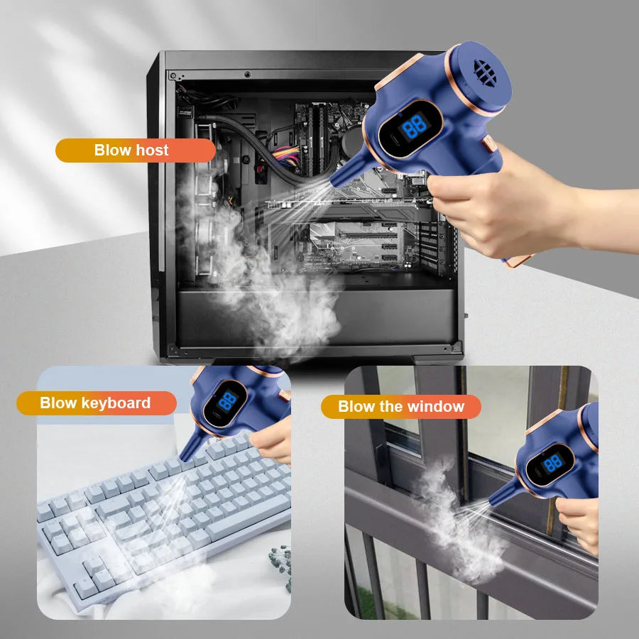 ABS Wireless Car Vacuum Cleaner Home Appliance Sofa Office High-Power Household Cleaning Machine Mini Vacuum Rug Cleaner