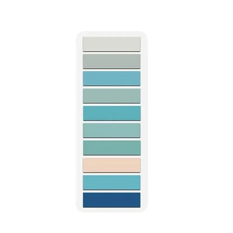 Aesthetic Morandi Sticky Page Markers, Index Tabs for Book Annotating, Self-Adhesive File Labels for School Office
