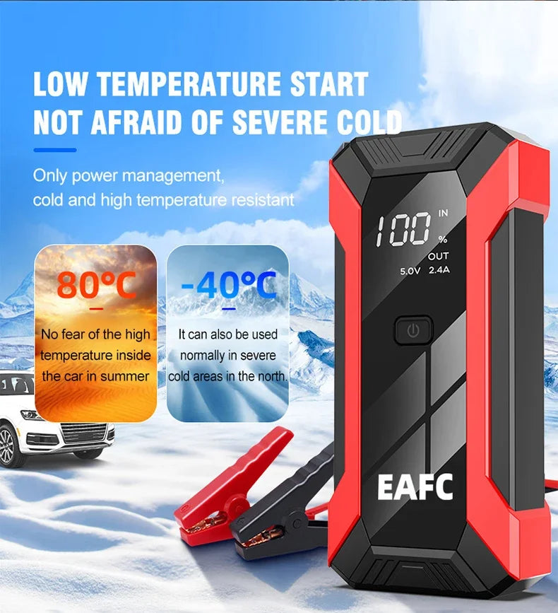 Hot 600A/2000A Portable Car Jump Starter Power Bank Car Booster Charger 12V Auto Battery Starting DevicePetrol Diesel CarBooster