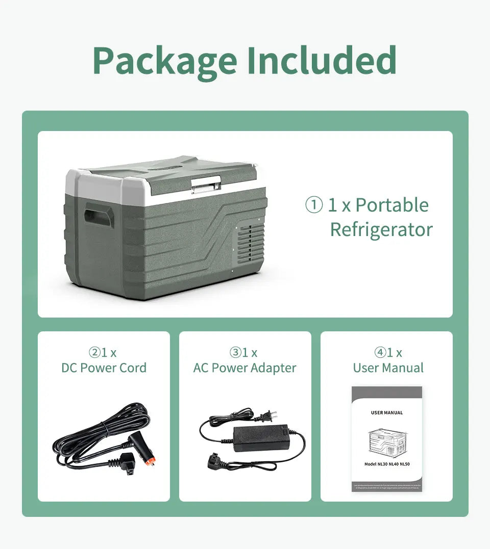 Alpicool NL 12V Compressor Car Fridge Freezer