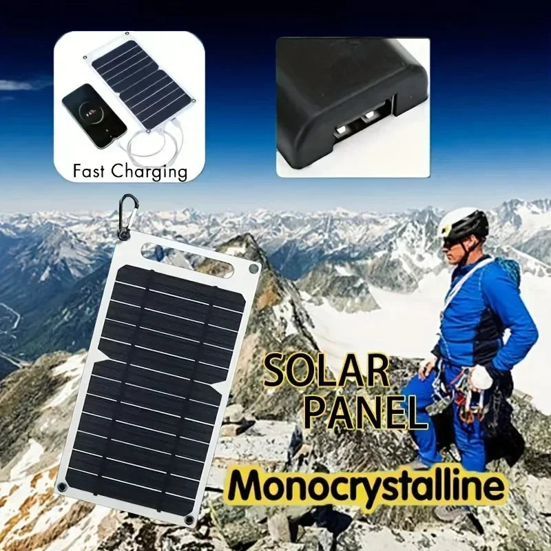 30W Lightweight Flexible Solar Panel Kit, Free Mini Solar Regulator, Complete Hooks & Suction Cups Accessories