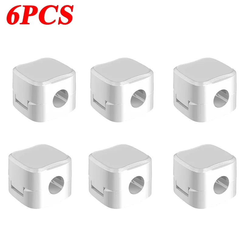 Magnetic Cable Clips, 6 Pack
