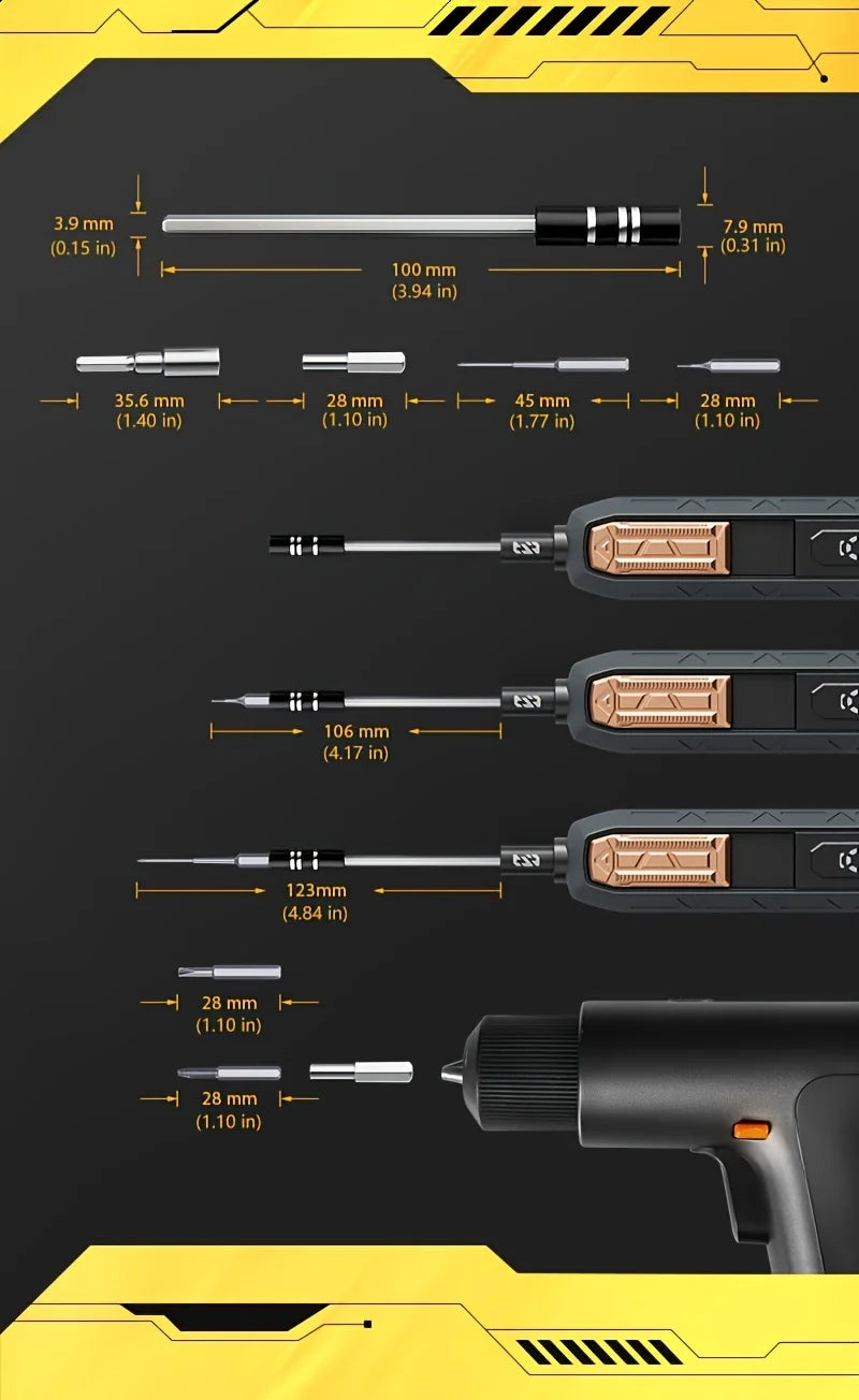 180-in-1 Precision Screwdriver Set with Magnetic Bits for Phones, Laptops and Glasses Repair