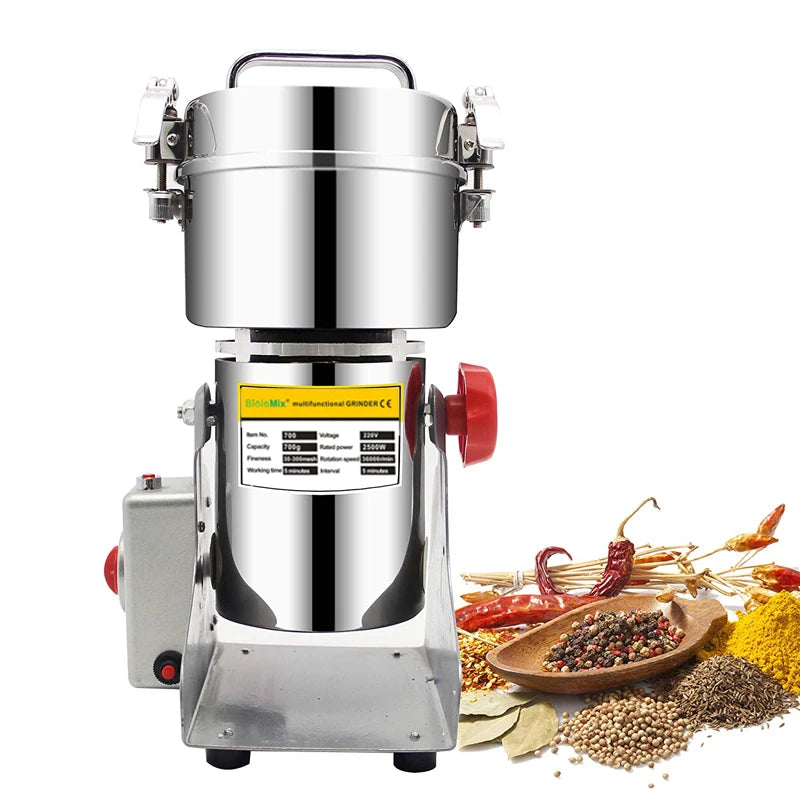 BioloMix 800g 700g Grains Spices Herbals Cereals Coffee Dry Food Grinder Mill Grinding Machine Gristmill Flour Powder Crusher