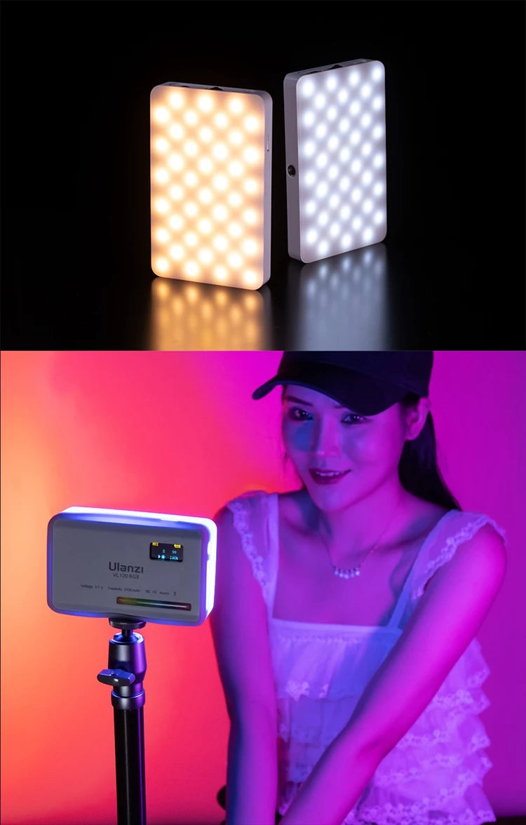Ulanzi VL120 Full-Color RGB Video Light