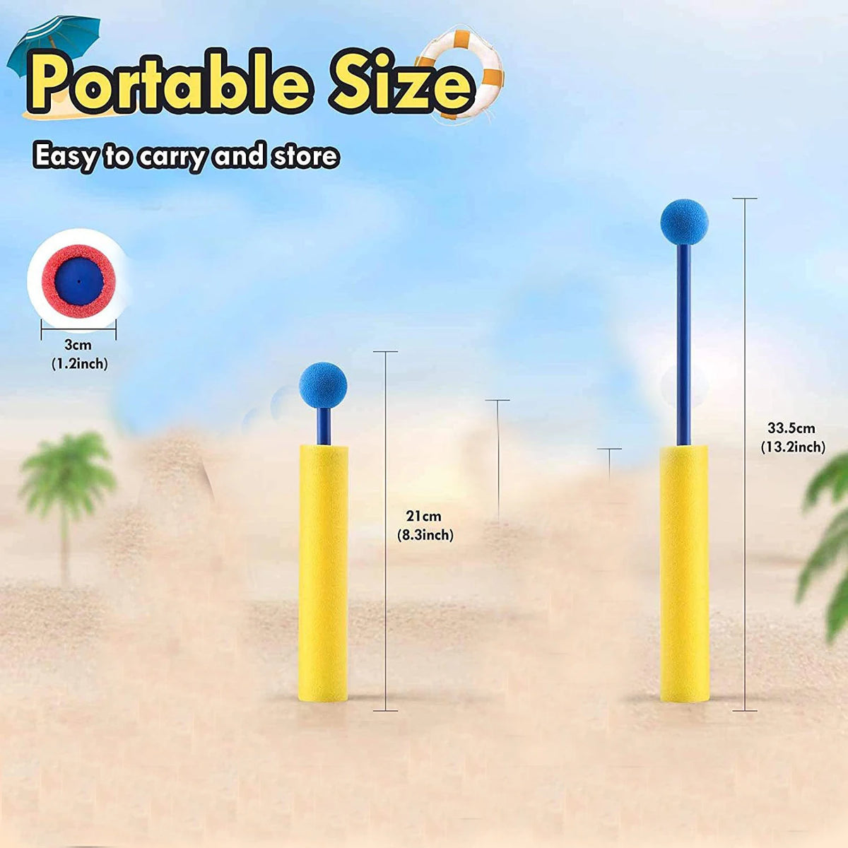 Mini Pull Back Water Gun for Kids - Summer Outdoor Beach Squirt Toy, High Capacity Water Cannon for Pool Party, Fun Splash Play Activity for Boys Girls, Summer Gift