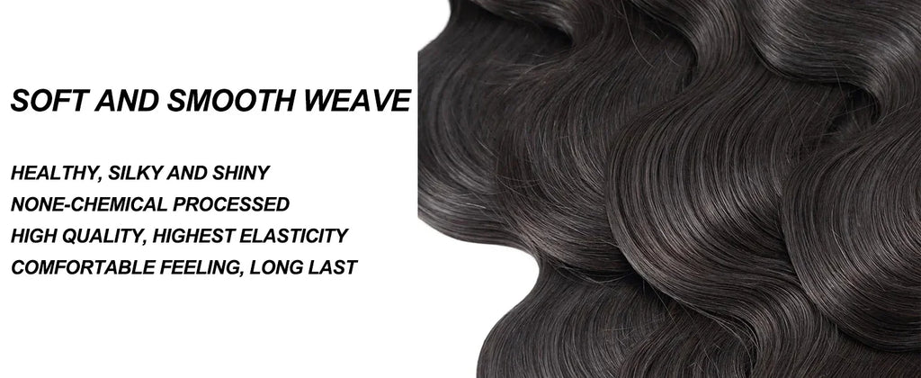 42" Body Wave Human Hair Bundles