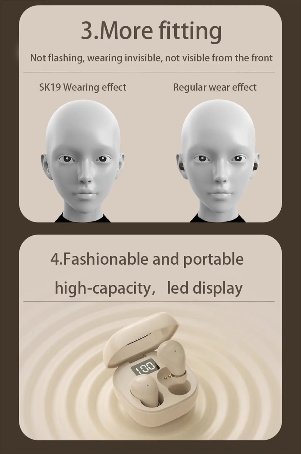 Mini Wireless Sleep Earbuds