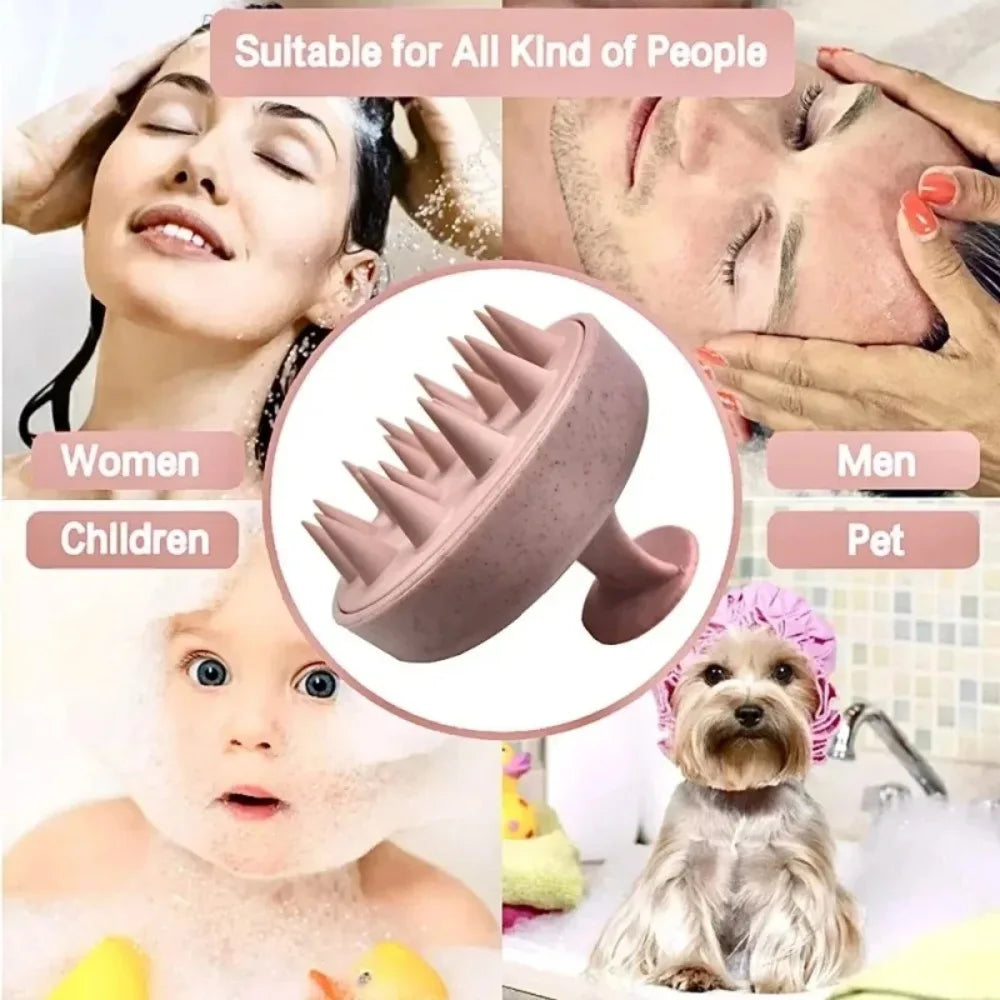Wet & Dry Scalp Massage Brush