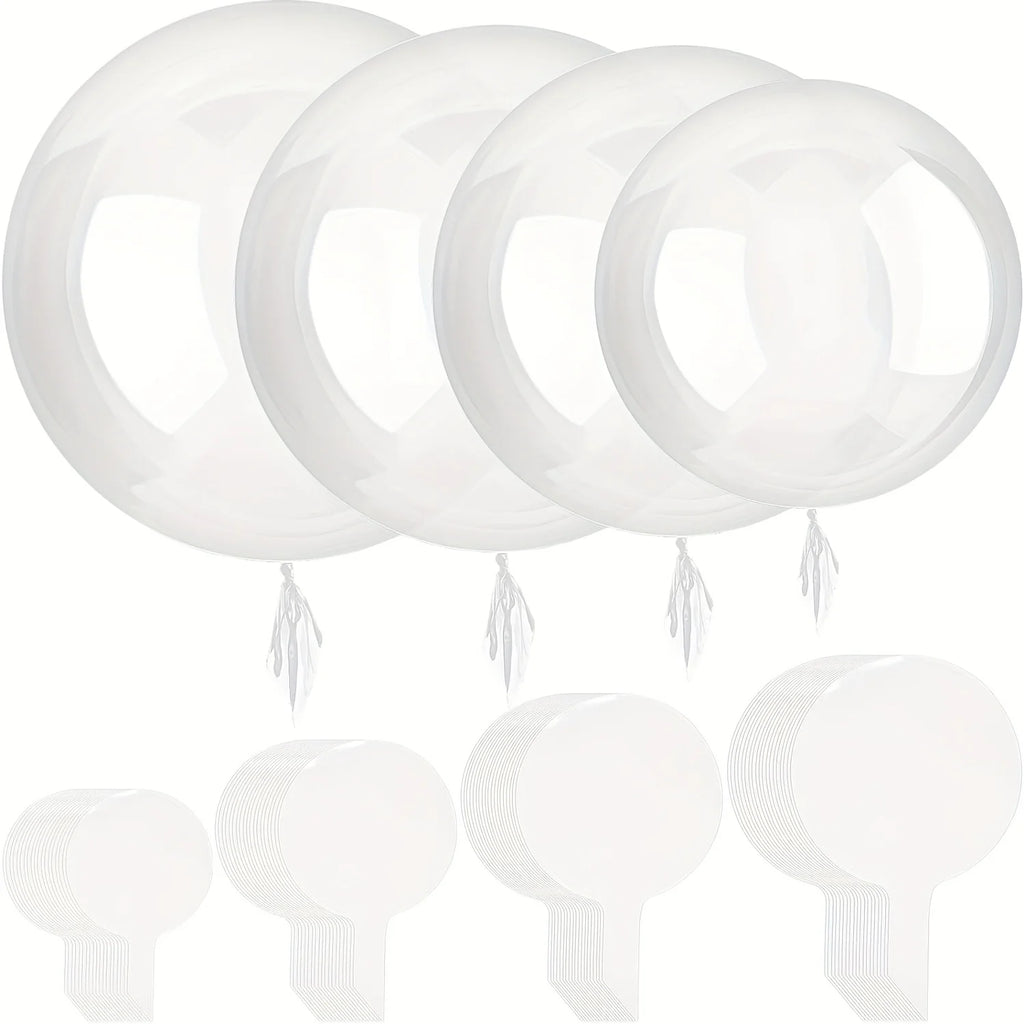Clear Bobo Balloon Arch Kit, 40/50 Pieces