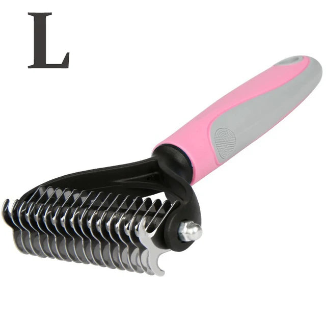 Professional Dog Grooming Brush, Pet Hair Remover Comb for Cats and Dogs
