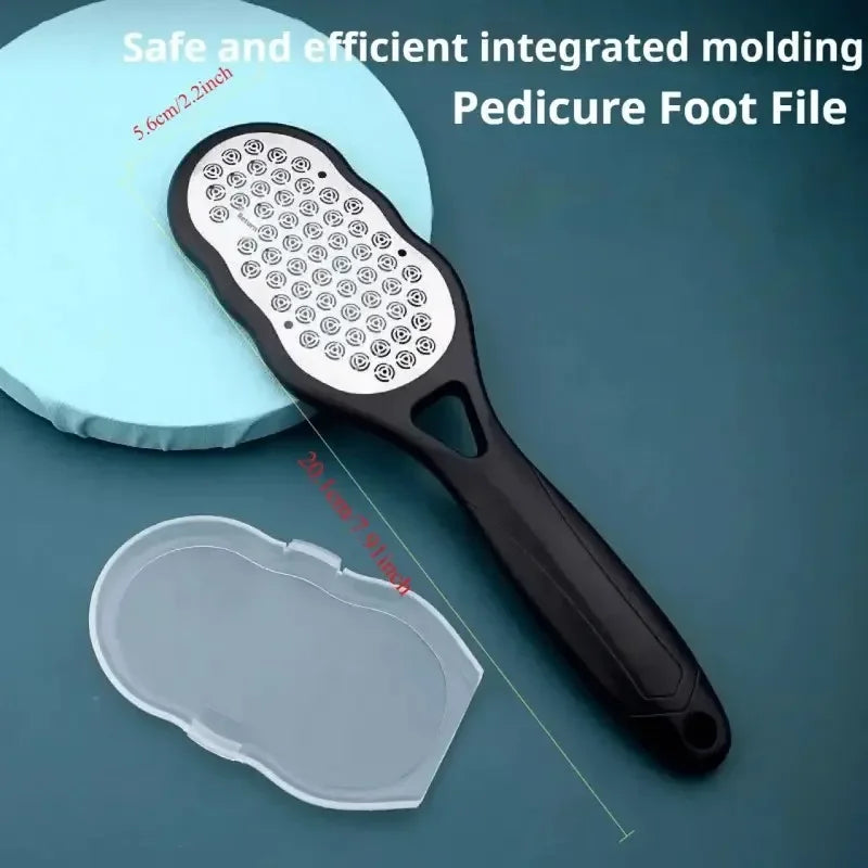 1pcs Foot File Scraper Exfoliating Callus Remover Feet Professional Steel Pedicure Tools Foot Corn Removal Dead Skin Remover Foot Care Products