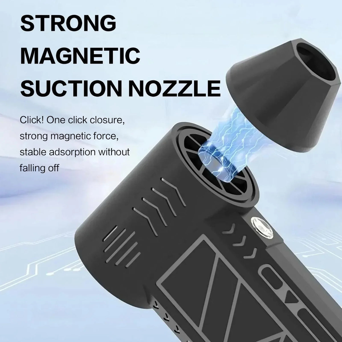 Cordless Handheld Car Vacuum Cleaner, Rechargeable, 3 Speeds