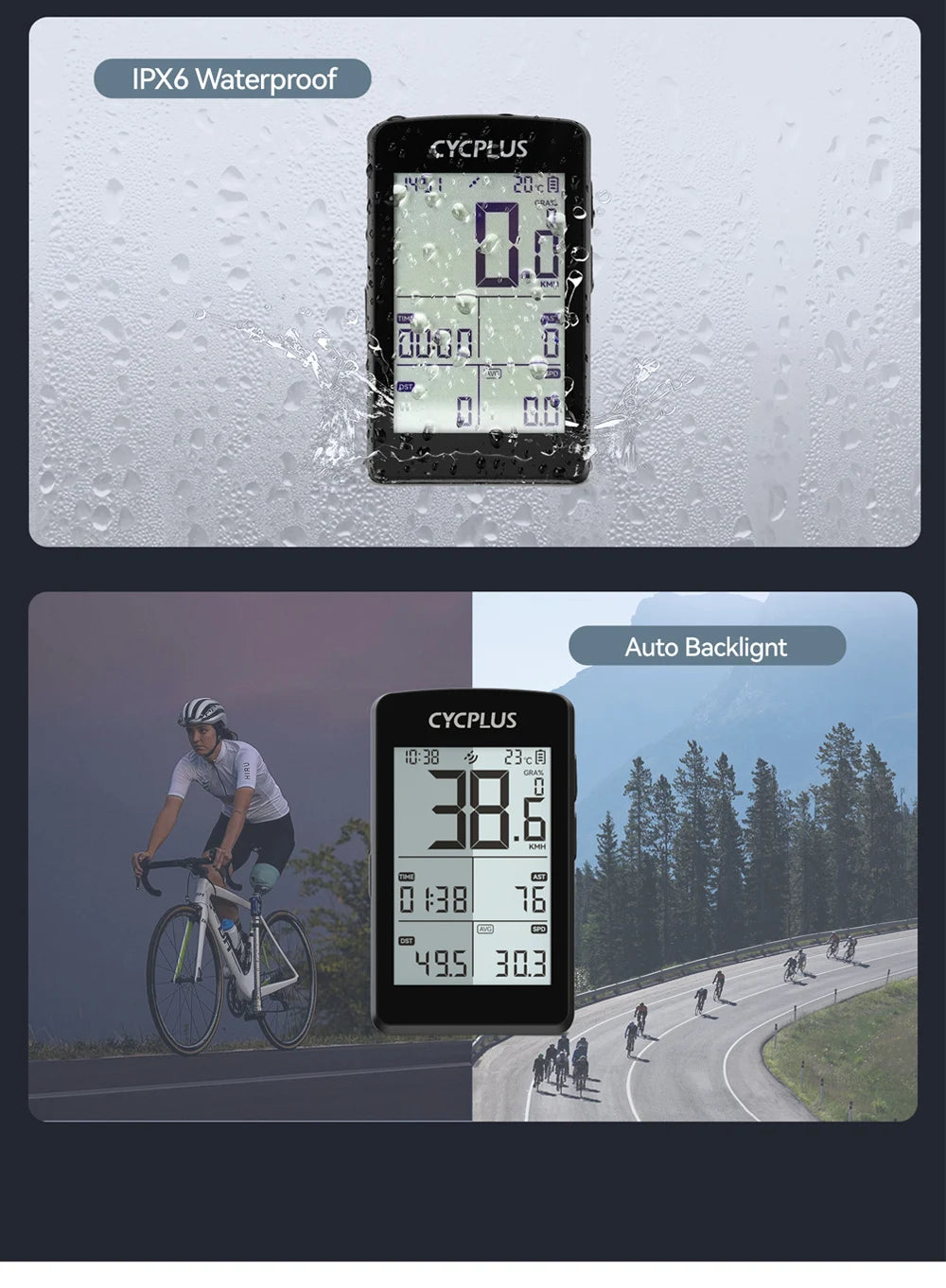 CYCPLUS M3 GPS Bike Computer