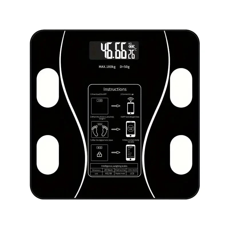 Smart Body Fat Scale with Bluetooth App