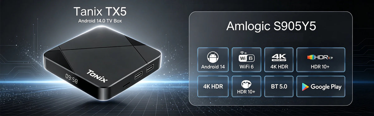 X96Q Android 10 Smart TV Box 4K, 2GB RAM 16GB Storage Quad-Core Media Player