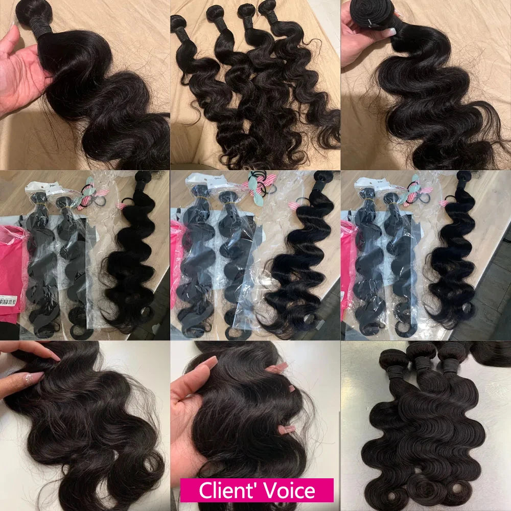 Queenlike Body Wave Human Hair Bundles, 3 Pack