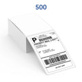 500 Sheets Thermal Printer Paper 4x6 inch A6 100*150mm Size Sticker Paper for Thermal Shipping Label Barcode Address LOGO