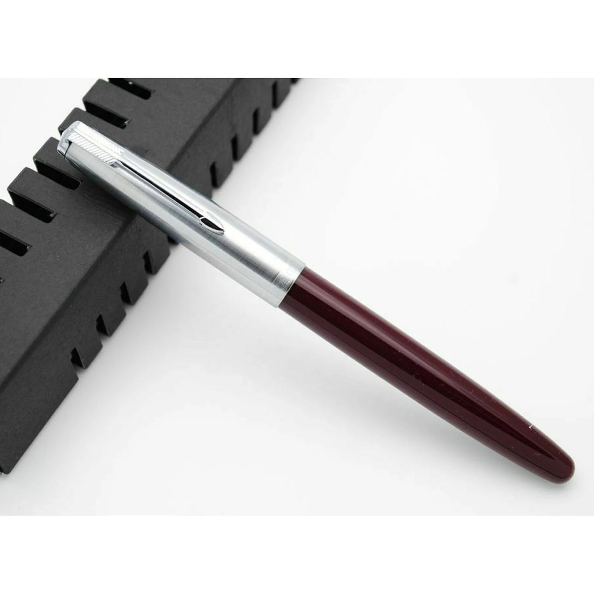 1Pc Deep Brown 138mm Wing Sung 601 Steel Cap Vacumatic Fountain Pen F Nib 0.5mm Ink Pen