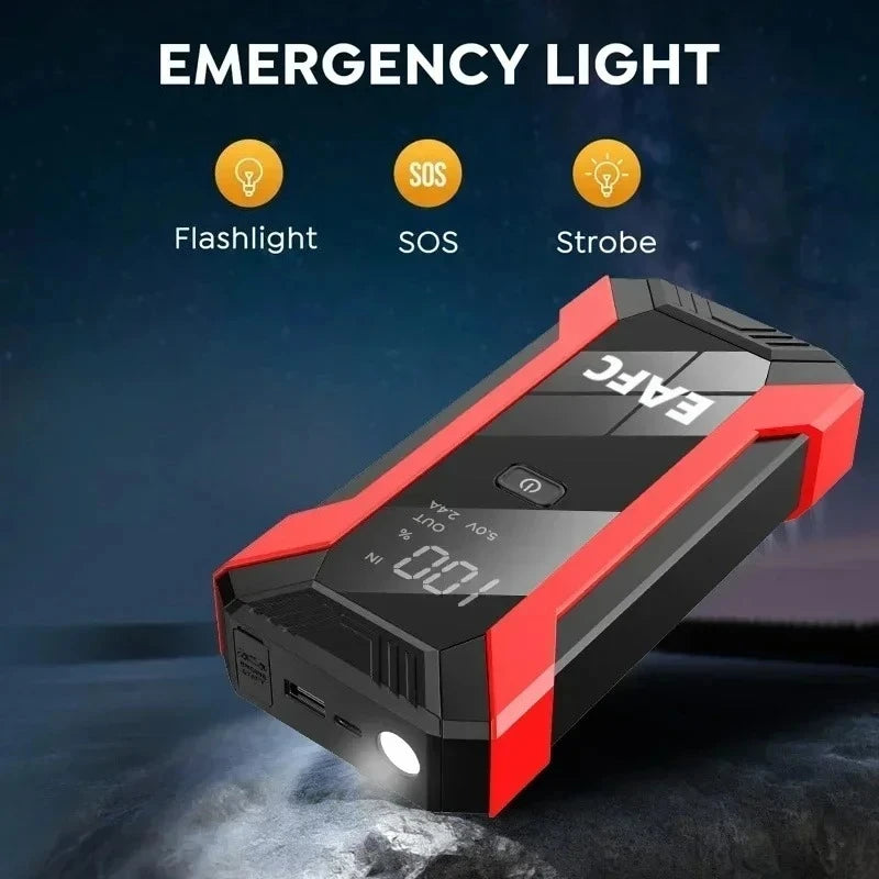 Hot 600A/2000A Portable Car Jump Starter Power Bank Car Booster Charger 12V Auto Battery Starting DevicePetrol Diesel CarBooster