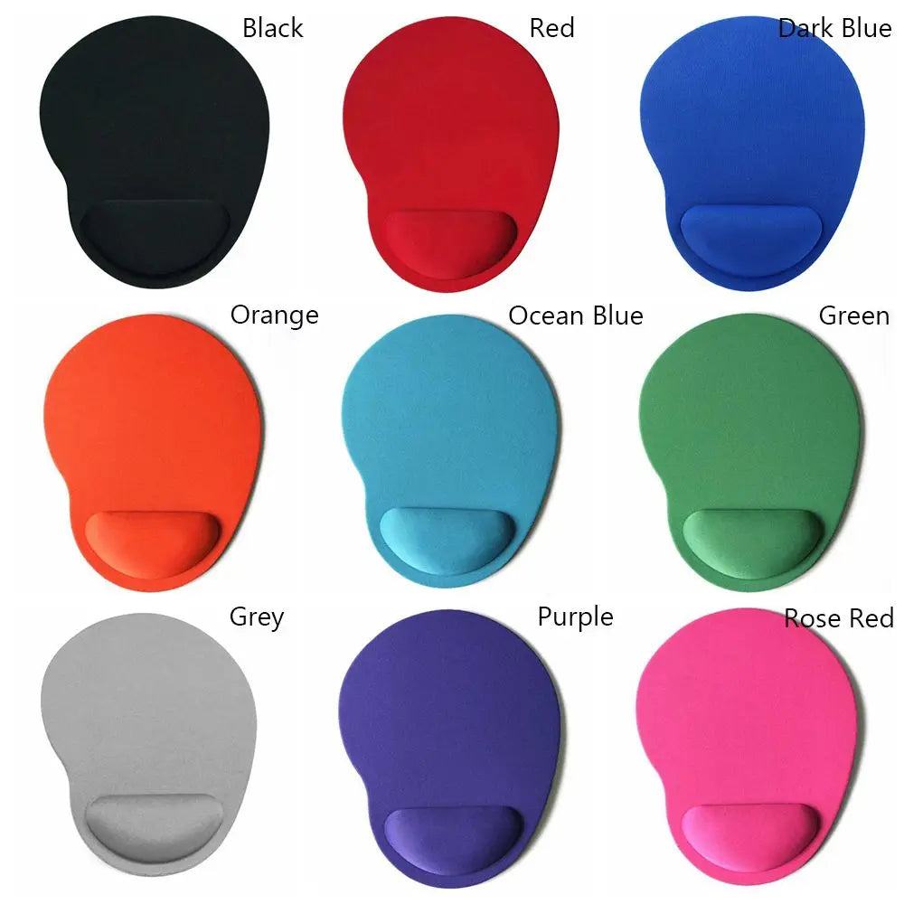 Ergonomic Wrist Rest Mouse Pad with Memory Foam - Non-Slip Gel Support Wrist Pad for Computer PC Laptop
