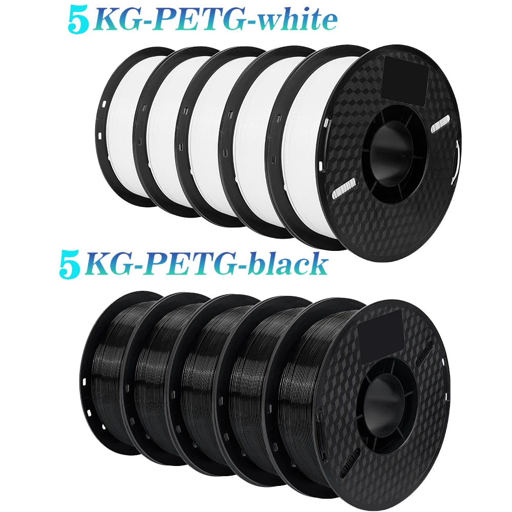 KINGROON PLA & PETG Filament Bundle, 10kg