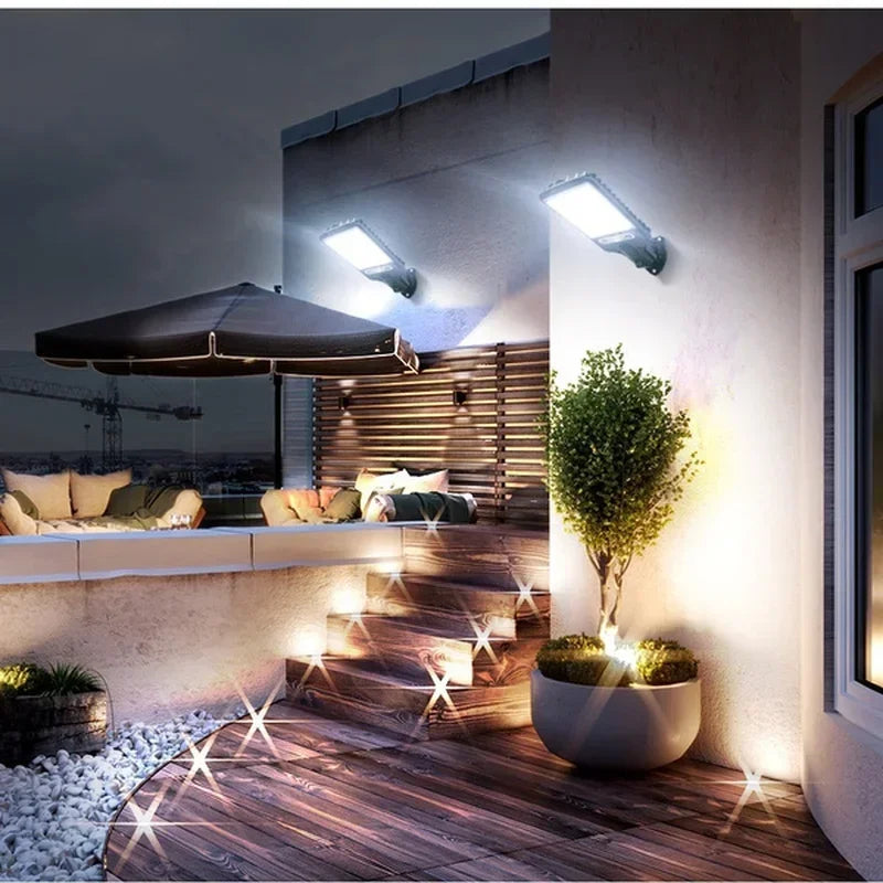 Solar Motion Sensor Outdoor Lights