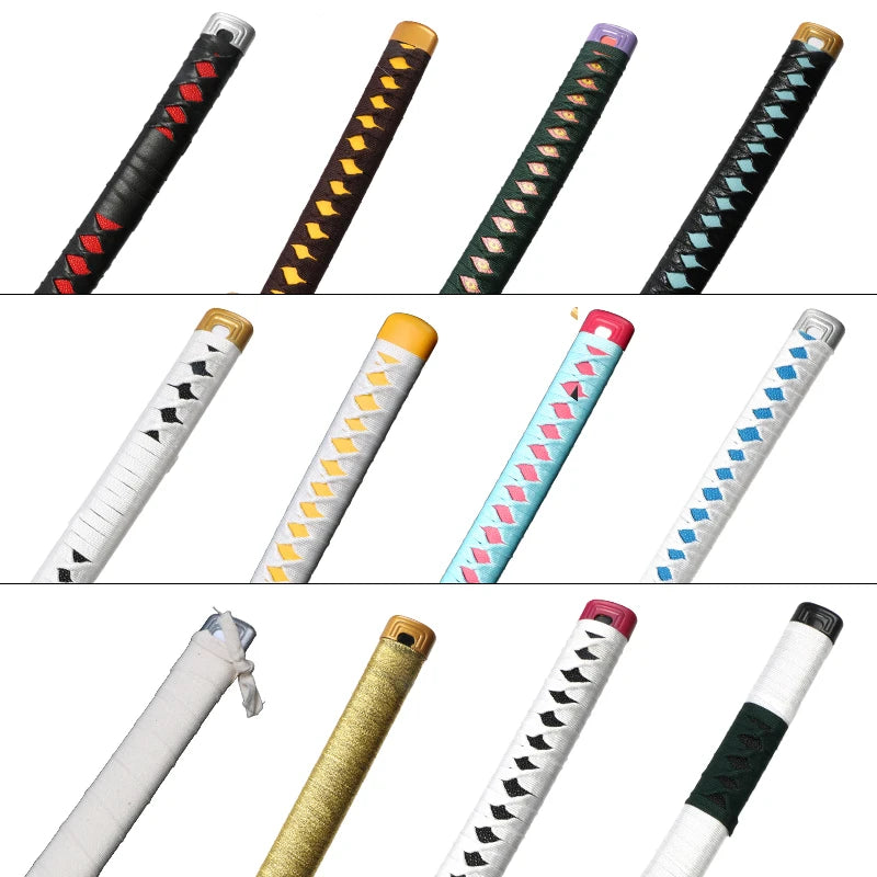 41 inch Anime Cosplay Samurai Katana Sword With Belt And Holder Tanjiro Halloween Cosplay Props Decoration