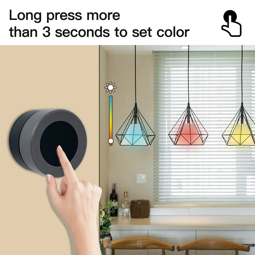 MOES Zigbee Smart Knob Switch, Wireless Scene Controller for Home Automation