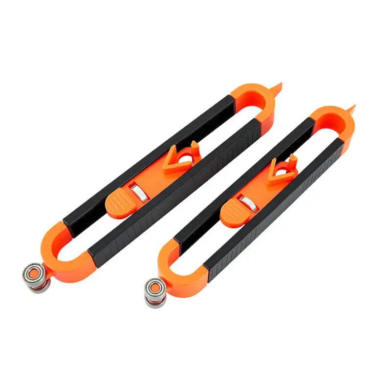 Adjustable Locking Profile Scribing Ruler Precision Contour Gauge Irregular Shape Copier Measuring Tool for Woodworking Flooring Cabinetry Tile Pipe