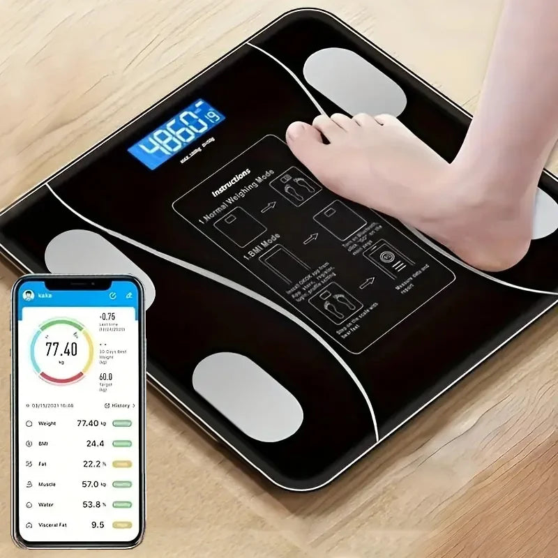 Smart Body Fat Scale with Bluetooth App