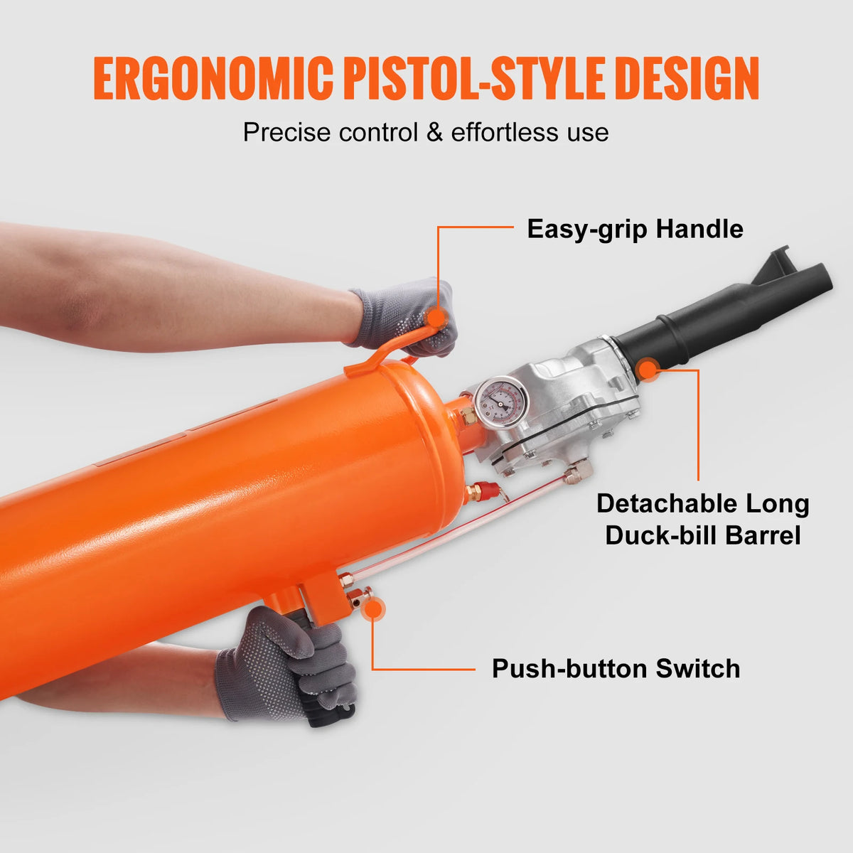 SucceBuy Tire Bead Seater 8L/9L Air Tire Bead Blaster Handheld & Portable Inflation Tool for Truck ATV Car Tractor Tire Repairs