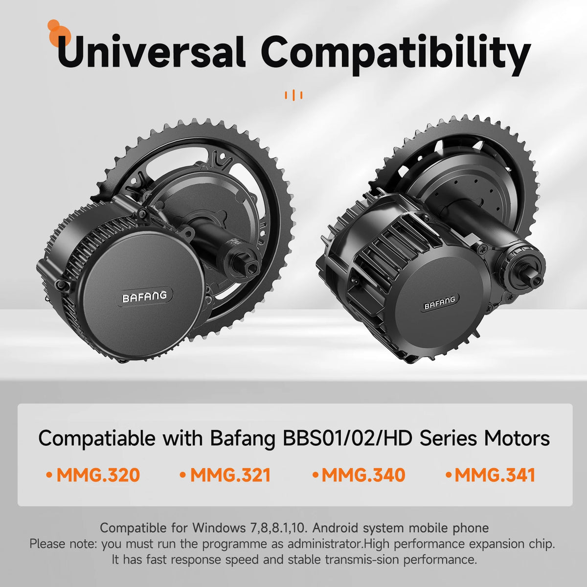 OTG-USB USB Programing Cables for Bafang Mid Drive Kit BBS01 BBS02B BBSHD to Changes PAS Speed Parameters 43.3" Length