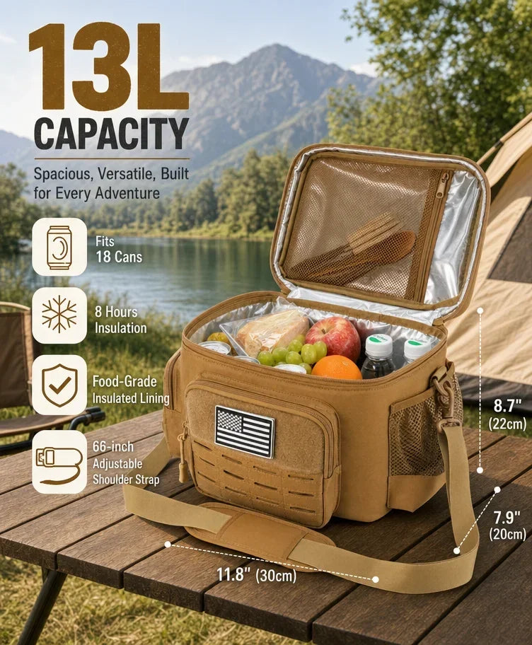 13L Insulated Cooler Lunch Bag