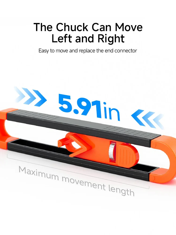 Adjustable Locking Profile Scribing Ruler Precision Contour Gauge Irregular Shape Copier Measuring Tool for Woodworking Flooring Cabinetry Tile Pipe