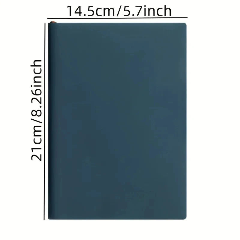 A5 PU Leather Softcover Notebook, Waterproof Journal for Writing Diary, Cute Travel Note Taking Planner for Office School Supplies, Gift for Women Men