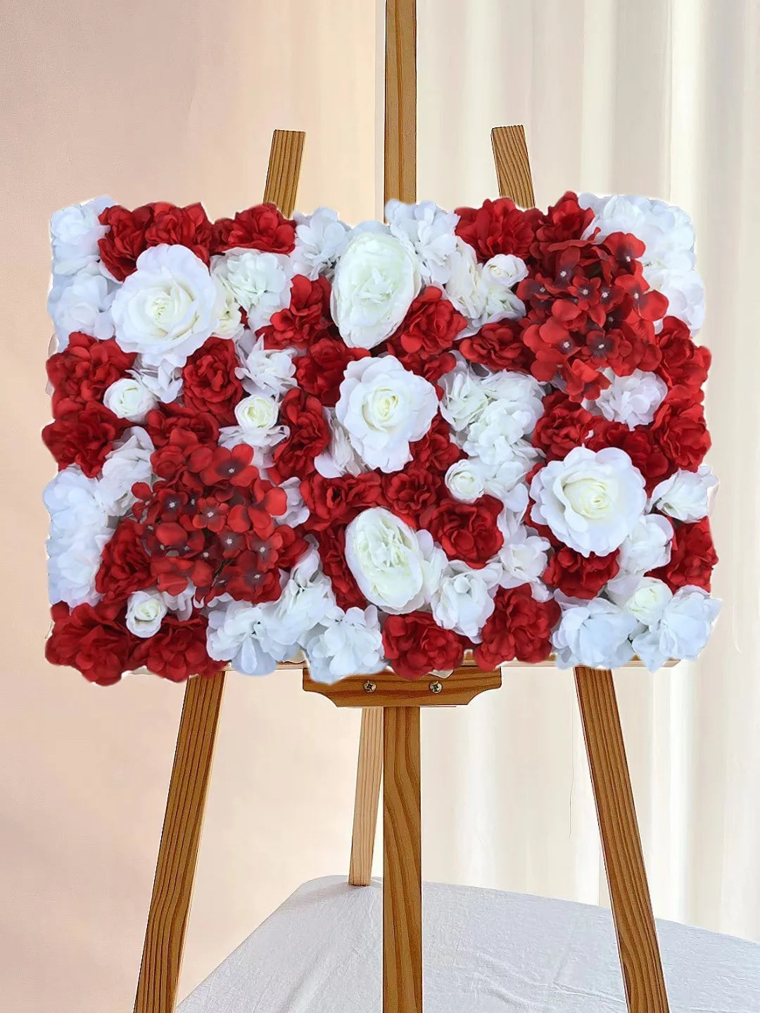 Wedding Decorative Flower Wall Artificial Silk Flowers Home Decoration Accessories Party Backdrop Photography Props Customized