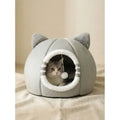 Washable Cat Bed for Indoor Cats, Soft Calming Kitten Bed