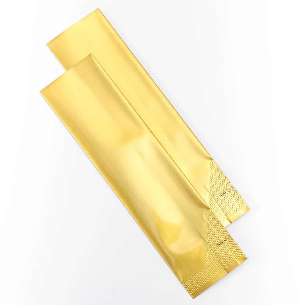 Aluminum Foil Mylar Bag, Small Heat Seal, Individual Coffee Powder Sampling Packaging, Vacuum Pouch, 200 Pcs