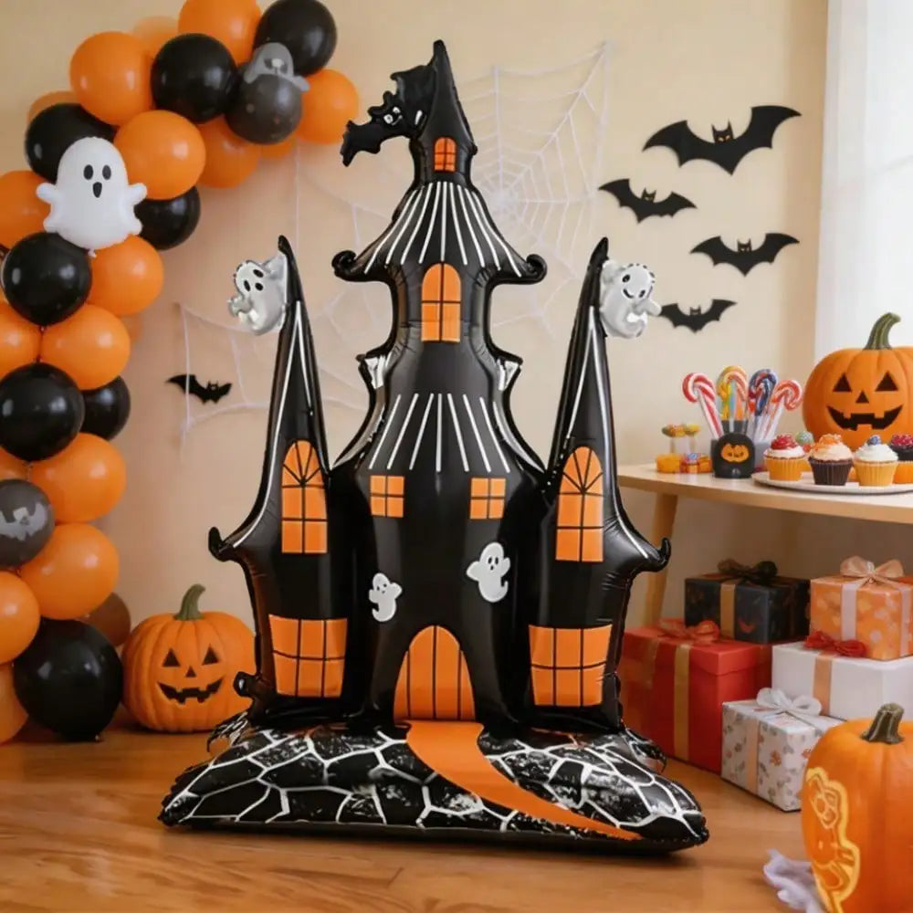 Halloween Haunted Castle Foil Balloon, 59"