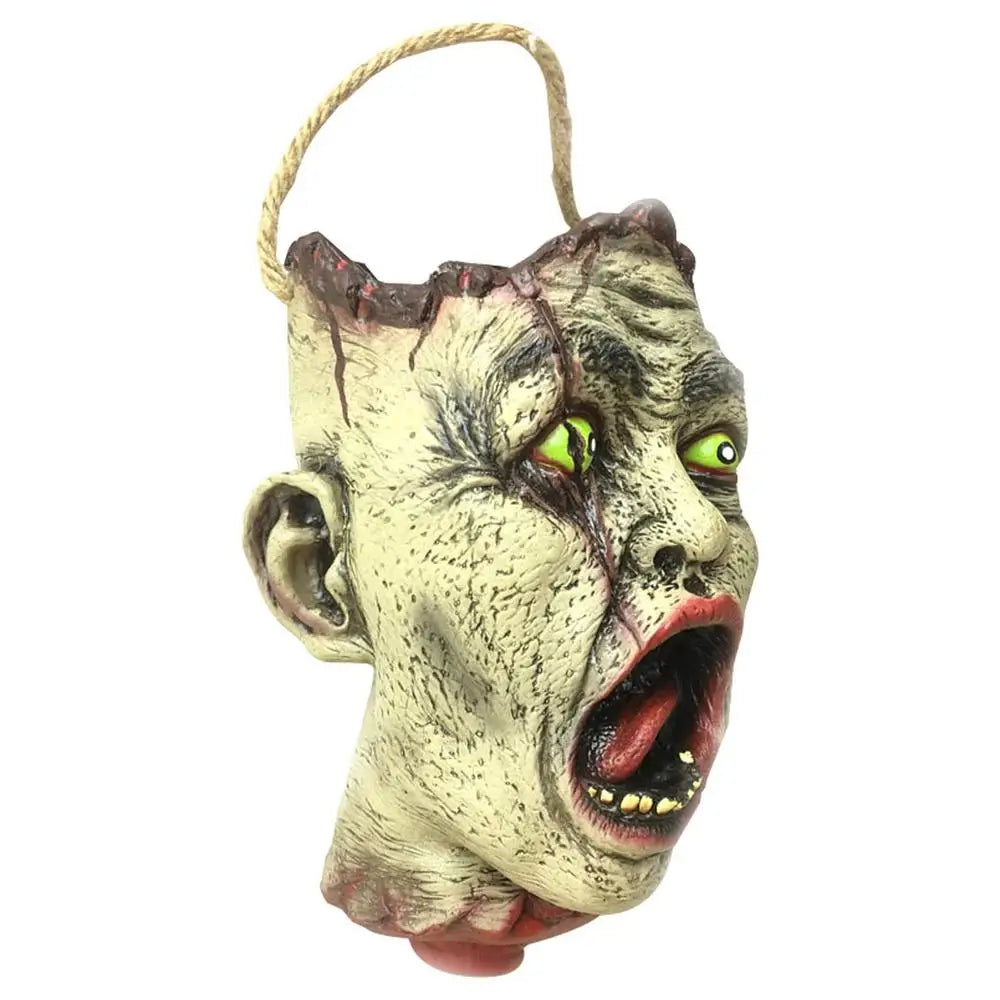 Halloween Skull Head Candy Bowl, Trick or Treat Candy Holder