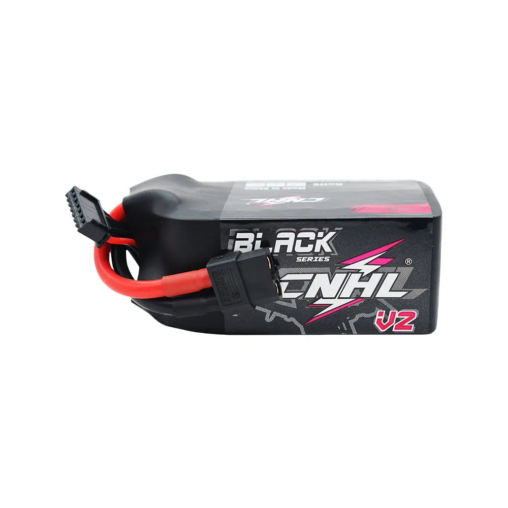CNHL 6S 22.2V Lipo Battery 1300mah 130C with XT60 Plug For FPV Airplane Racing Models Lipo Parts 2PCS