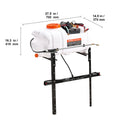 SucceBuy ATV Spot Sprayer 15.9 Gal/60 L ATV/UTV Broadcast Sprayer with Nozzle Boom 12 V Pump Weed Sprayer with Water Tank White