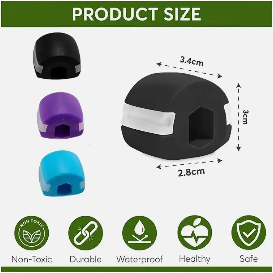 Jawline Exerciser Chew Balls, 3 Pack