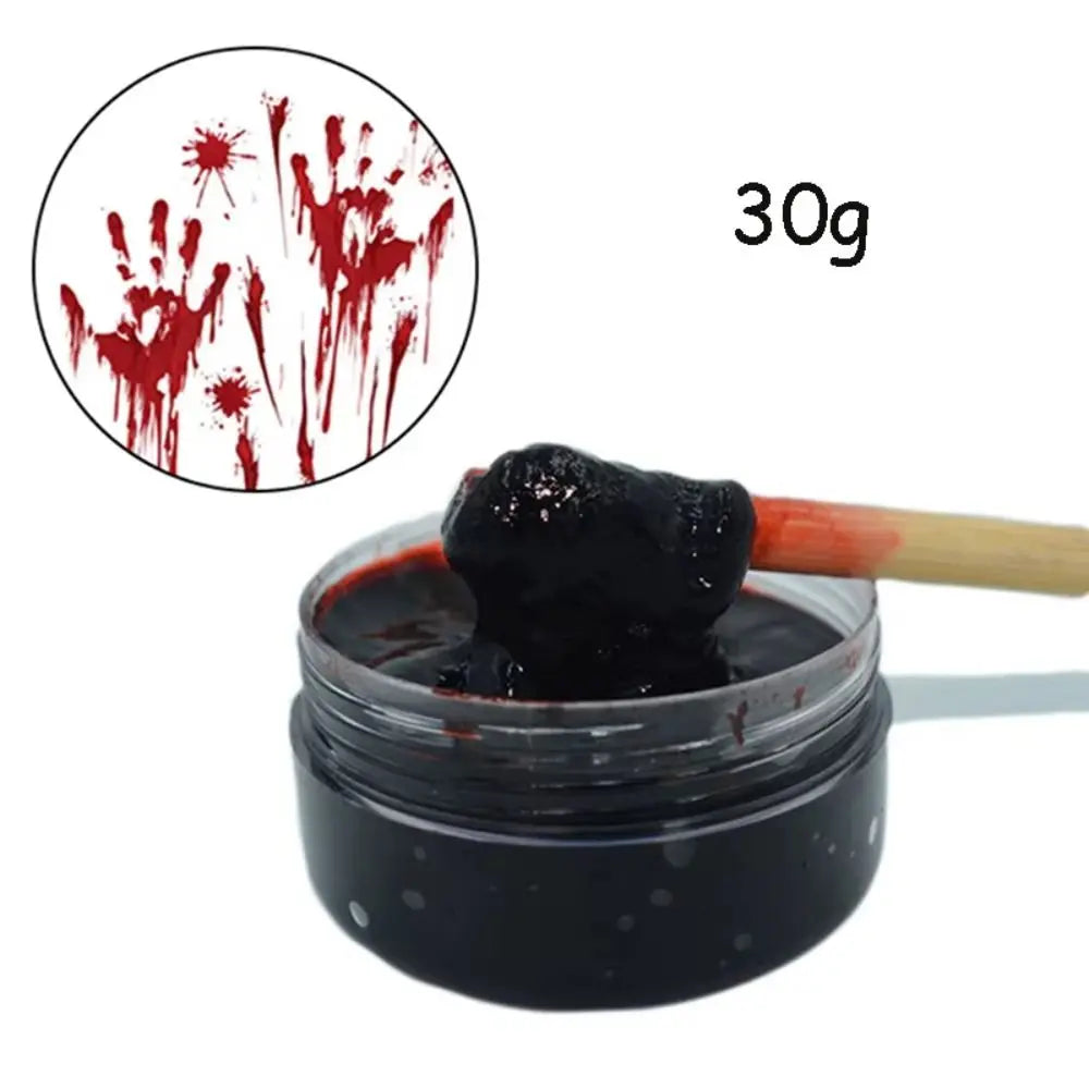 New Makeup Vampires Scars Fake Blood Gel Easy to Clean Skin-friendly Blood Gel 30g Body Painting Gel For Cosplay