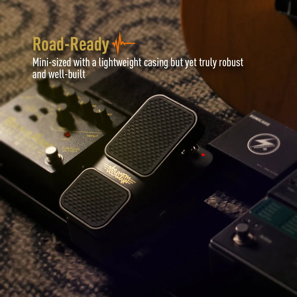 SONICAKE Local VolWah Pedal Active Volume Control And Wah-wah Guitar Expression Pedal Shipping from US