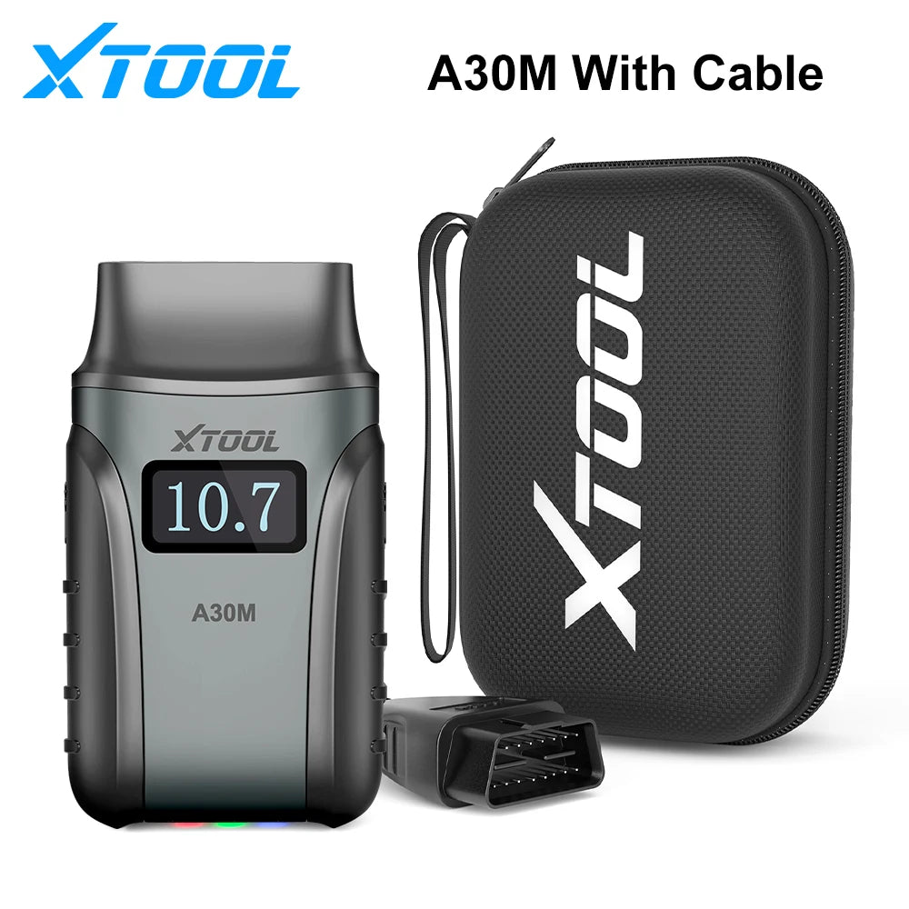 A30M V2.0 All System Car Diagnostic Tools Bluetooth OBD2 Scanner Active Test 26+ Reset CAN FD